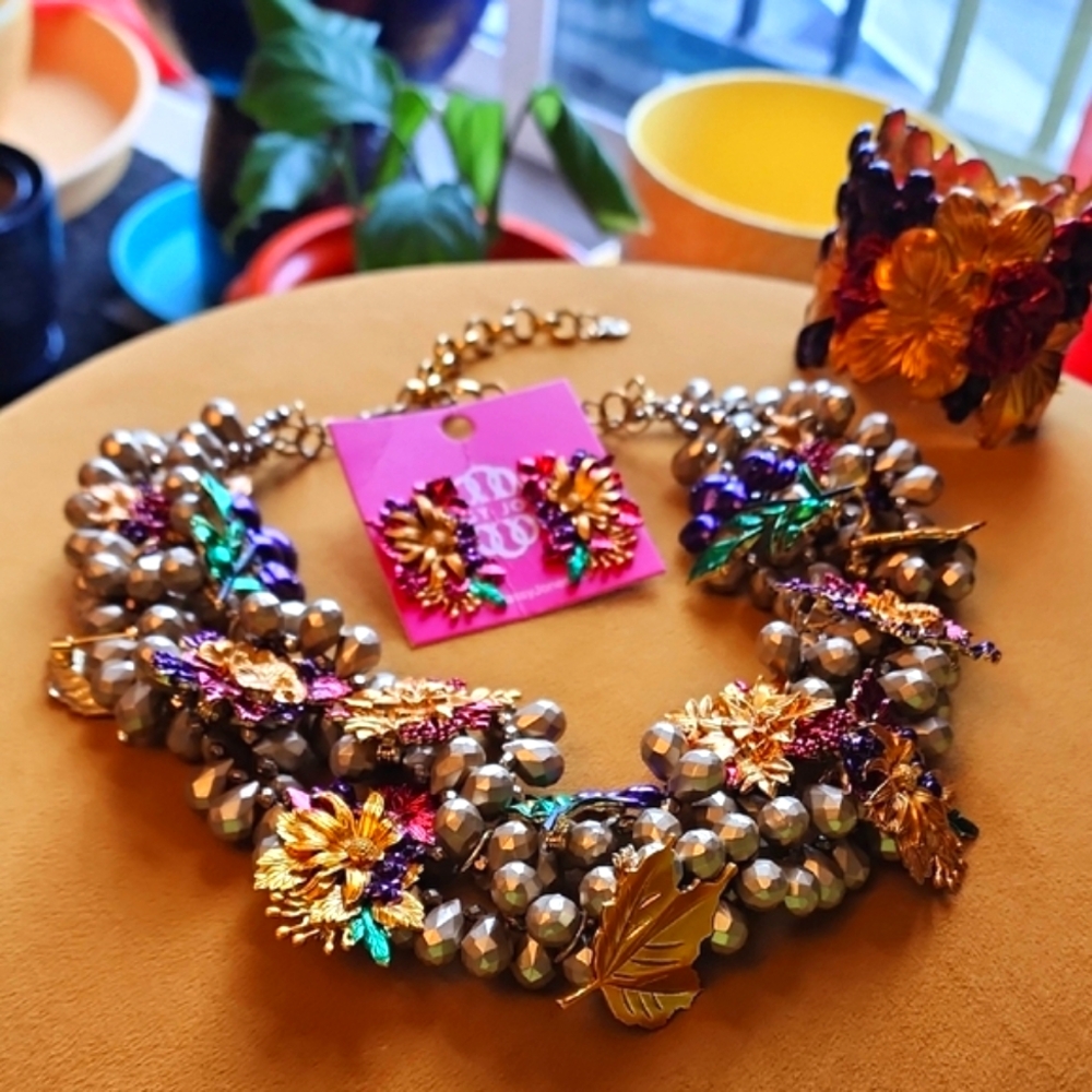 Sassy Jones Aurora Necklace, Earrings, and Bracelet